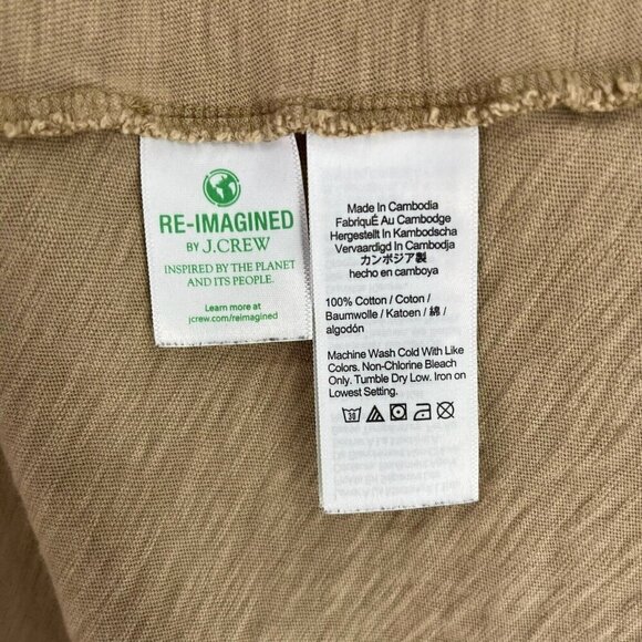 J.Crew Tank Top Women's Sz 2X Brown Plain Basic Scoop Neck Racerback Lightweight - Picture 7 of 9